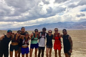 UA-Running Team beim Run Camp im Death Valley